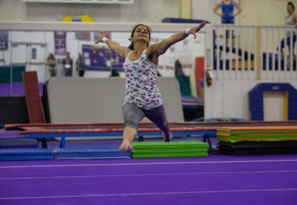 50 Year Old Gymnast Competing In First Meet In 25 Years