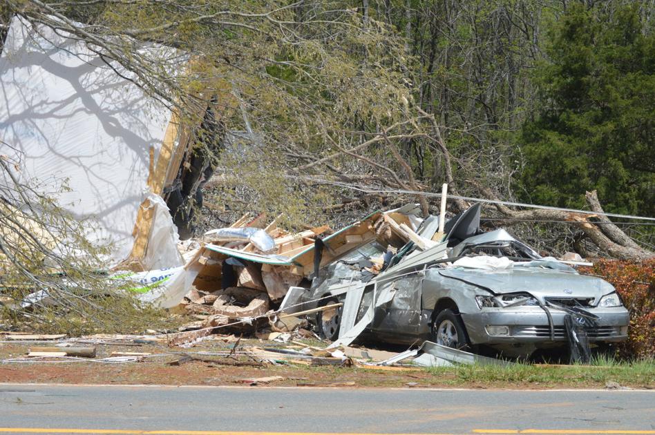 More than 150 photos of extensive storm damage in Virginia and North