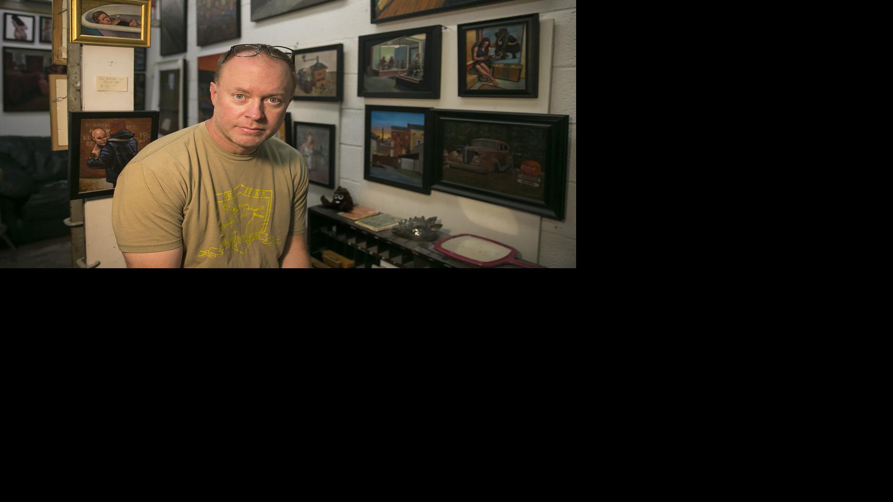Difference Maker Fredericksburg Artist Bill Harris Paintings