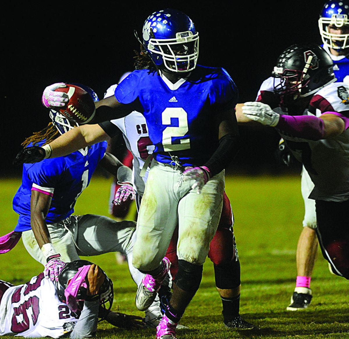 High school football Courtland Cougars run wild in second half against