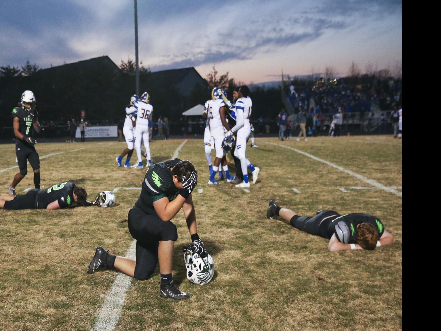 High School Football Colonial Forge Watches Lead Slip Away Drops