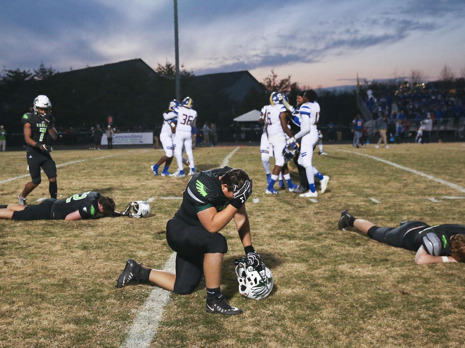 High School Football Colonial Forge Watches Lead Slip Away Drops