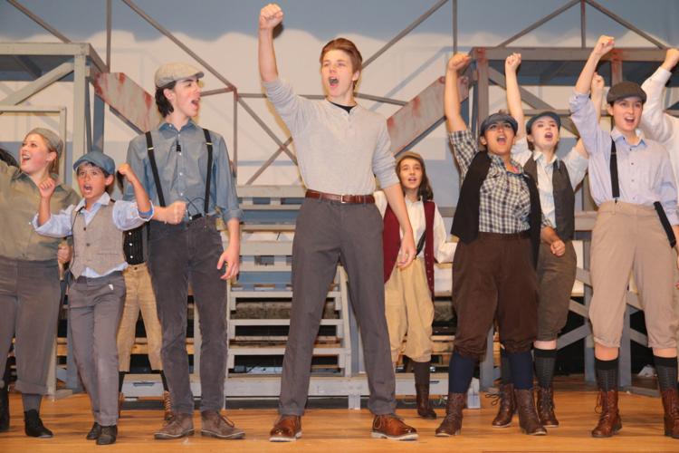 Newsies Rally Script Young Life: Rally behind 'Newsies' at Massaponax High School stage