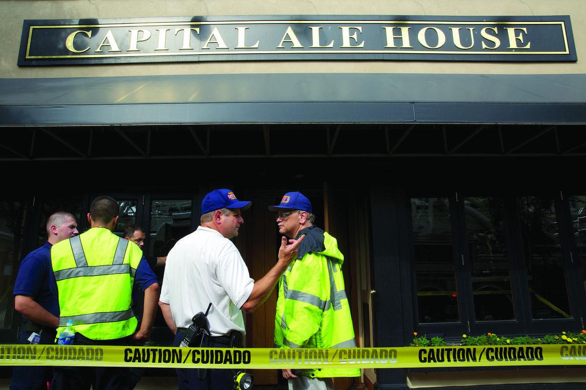 rain comes down and so does roof at cap ale local news fredericksburg com