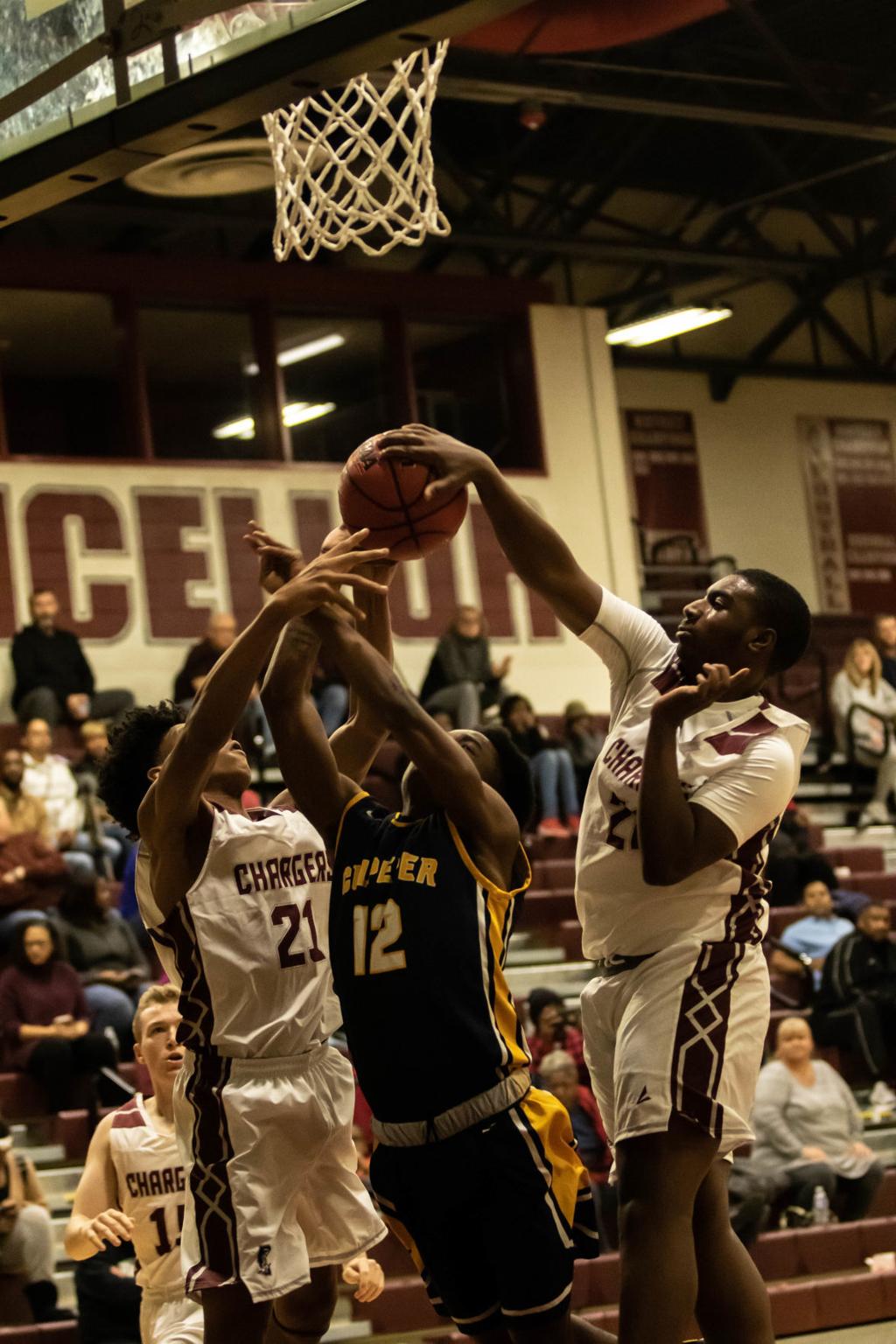 High School Boys Basketball Veterans Help Chancellor Hold Off