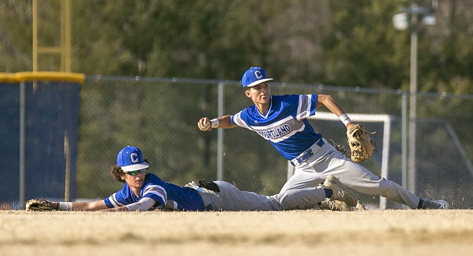 High school baseball Cougars unleash power in victory over Panthers