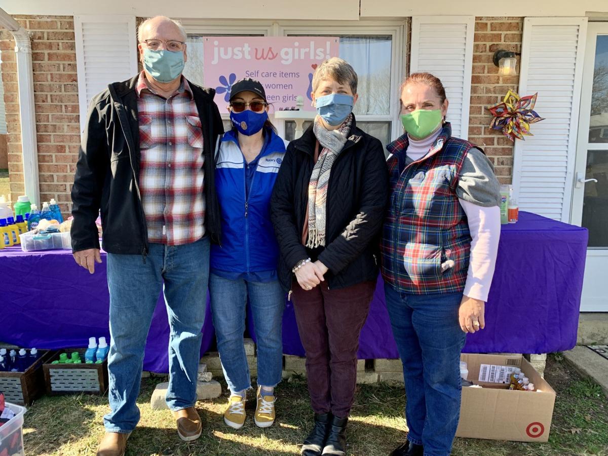 North Stafford Rotary at Just Us Girls event