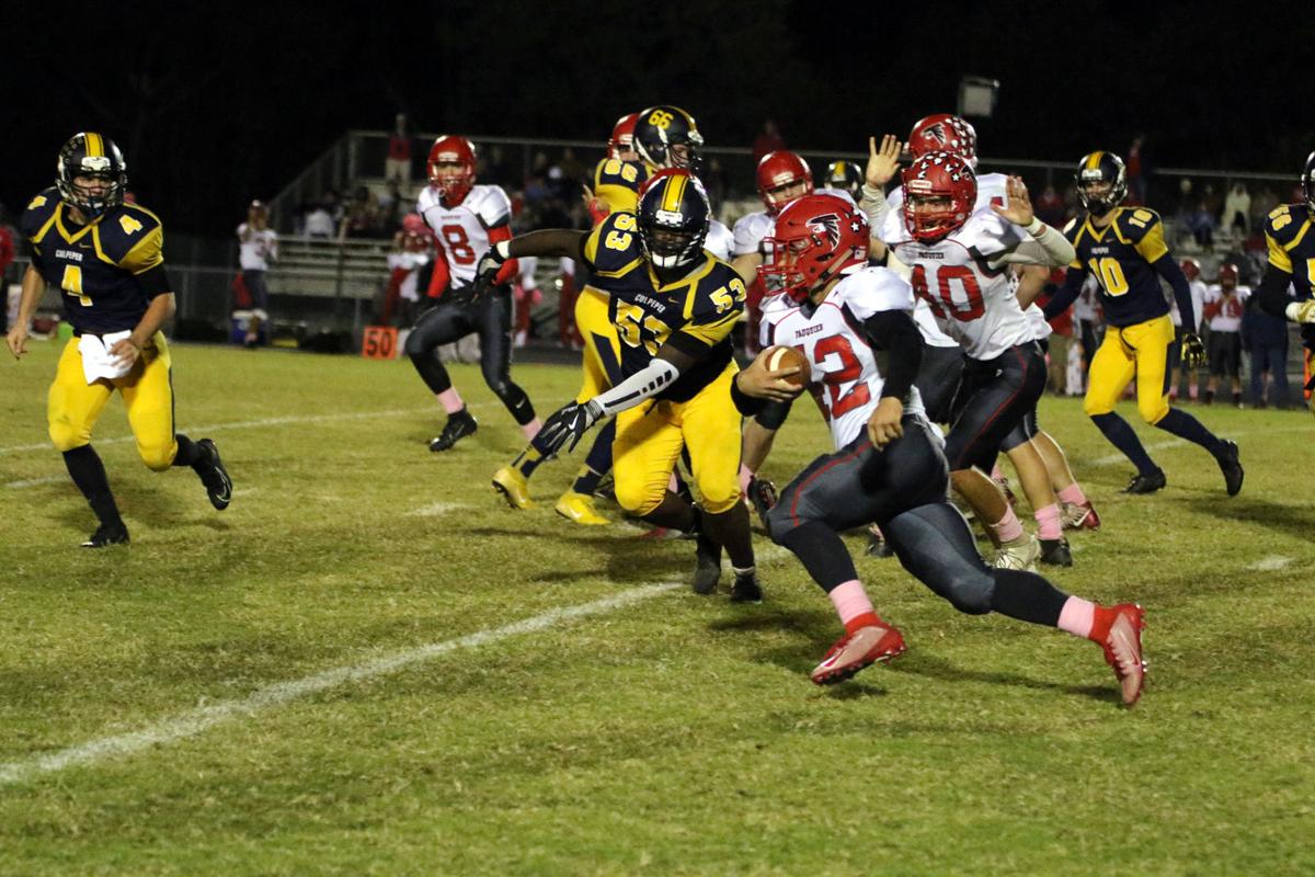 High School Football Culpeper County S Rally Falls Short Again In