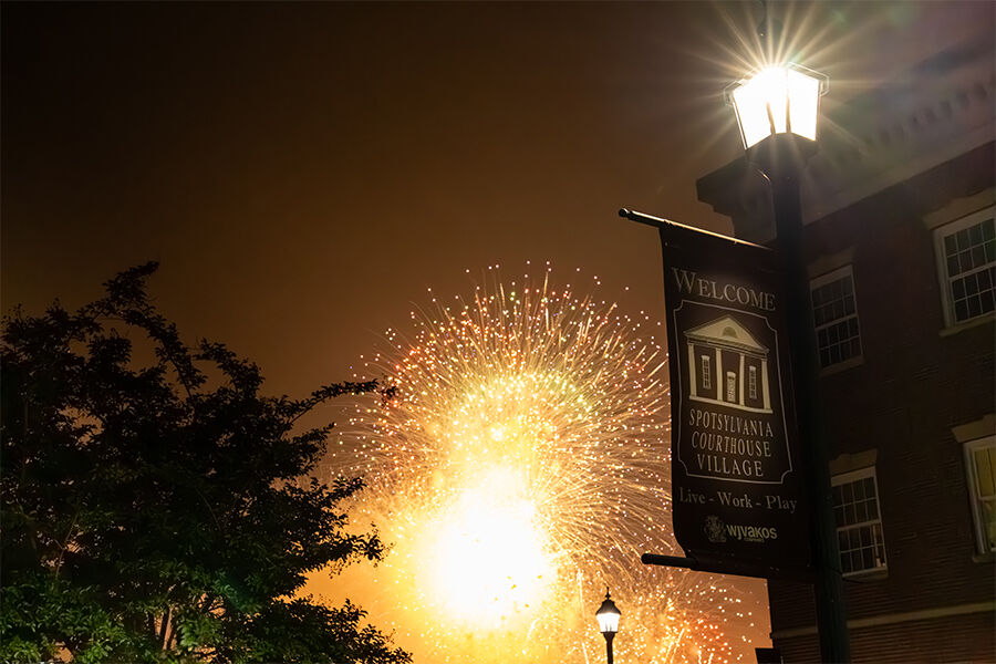 Celebrating independence at Spotsylvania Courthouse