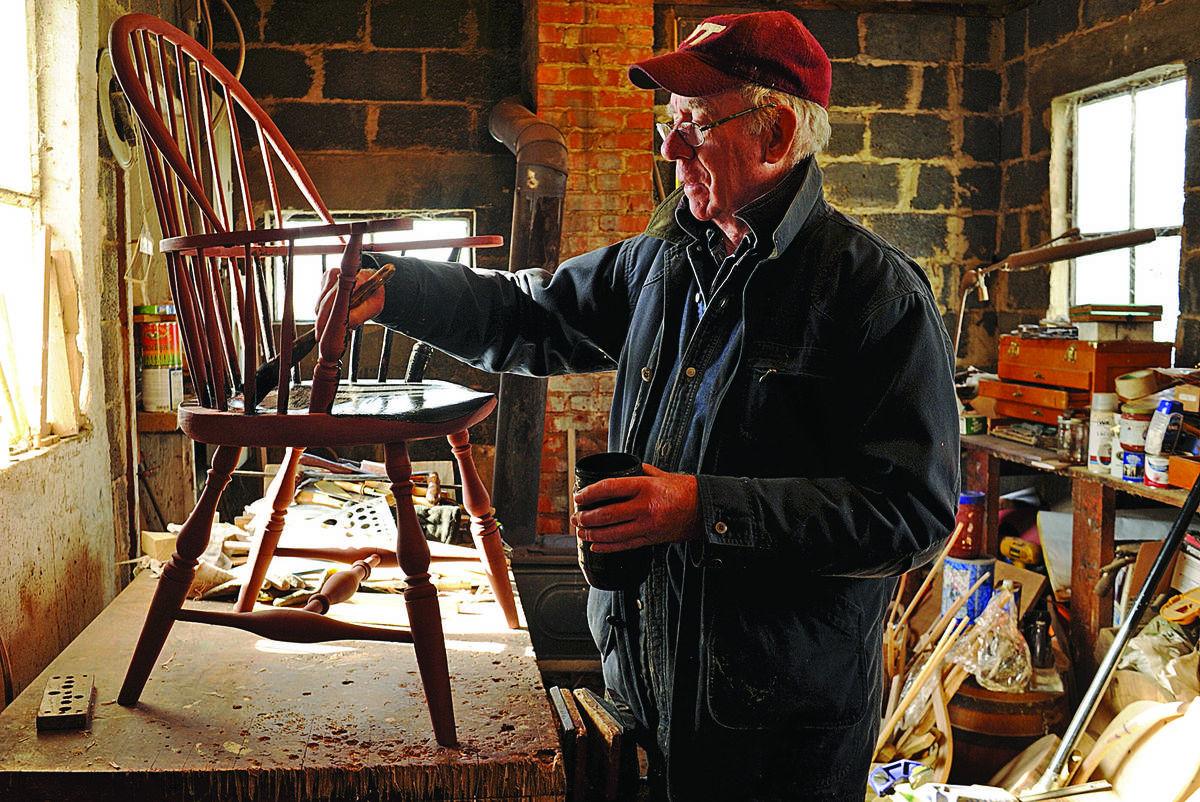 Montross Craftsman Makes Sought After Windsor Chairs Back At