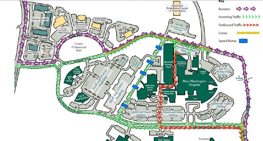 Mary Washington Campus Map