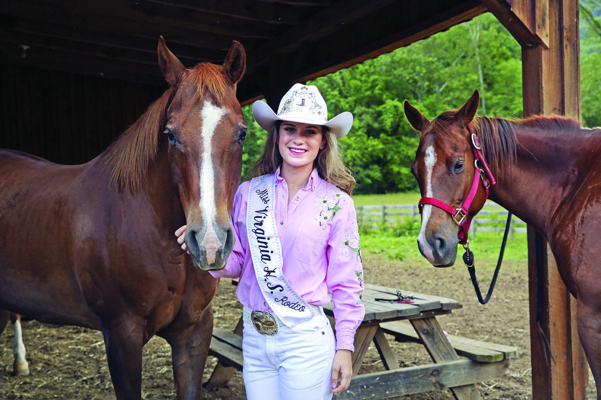 In high school rodeo circles, Franklin County girl is queen