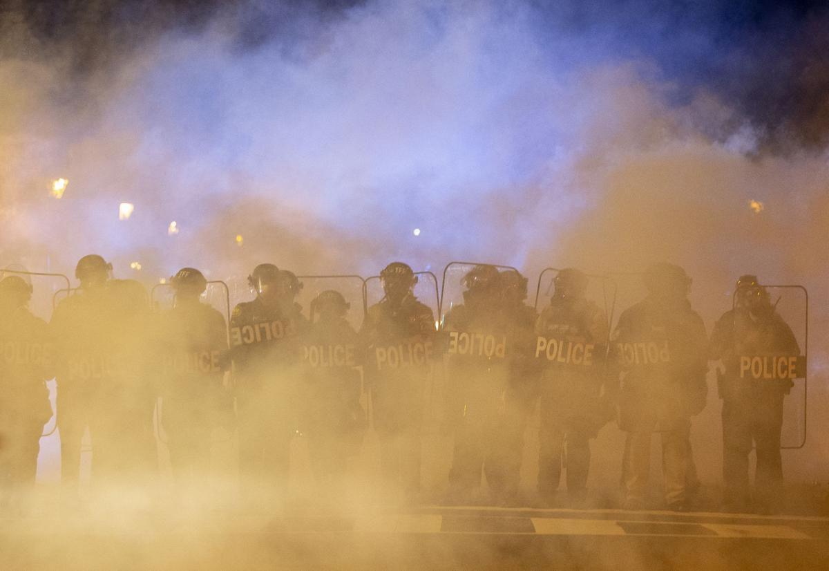 PHOTO: Police line