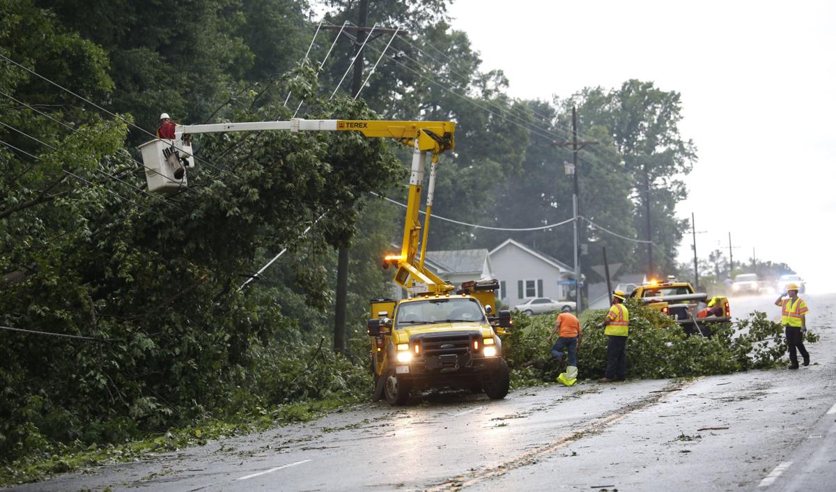 Storm topples trees, downs power lines in Caroline County, other