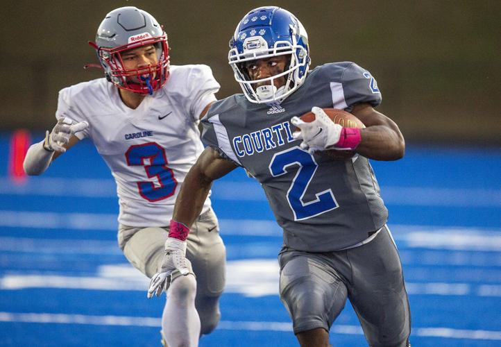 High school football With little practice, Rogers, Courtland run over