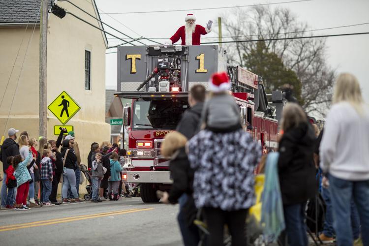 Christmas parades roll through the Fredericksburg area