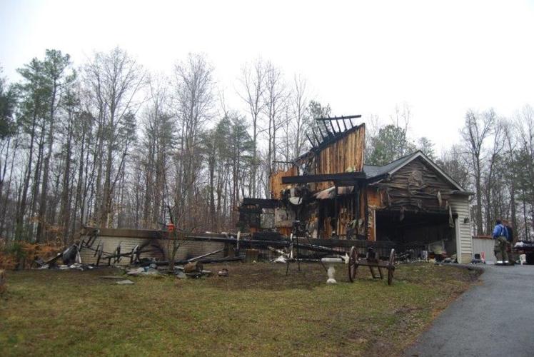 Fire destroys King home, explodes 'large amounts of ammunition'