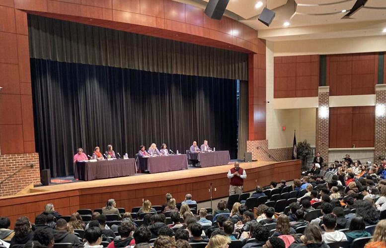Fredericksburg School Board hosts first-ever 'Students Speak Out' session  at James Monroe High School