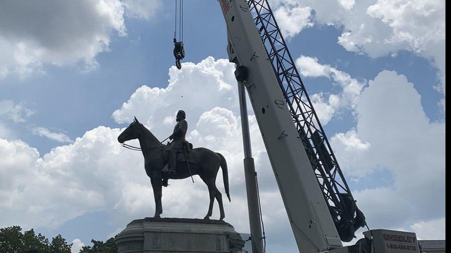 WATCH NOW After more than 100 years on Monument Ave., the Stonewall