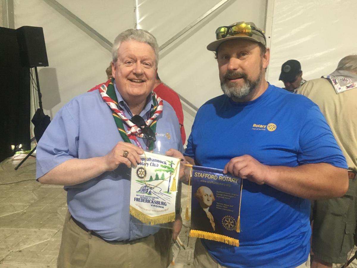 PARTNERSHIP Stafford Rotary Rotary International president at