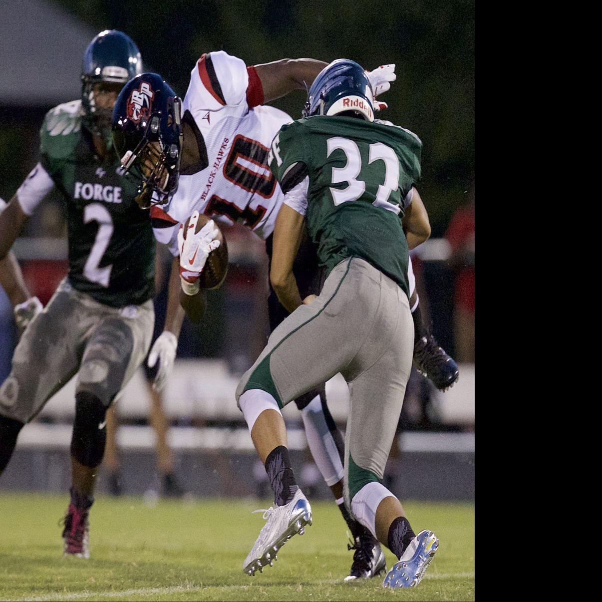 High School Football Stopping Slade Top Task For Colonial Forge