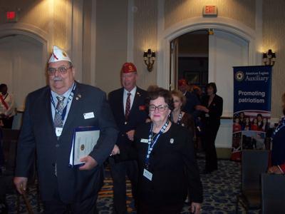 AMERICAN LEGION: Local Auxiliary represented at spring conference