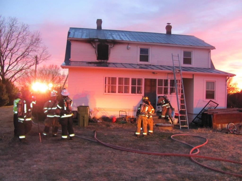 Family of four displaced by fire in Spotsylvania County