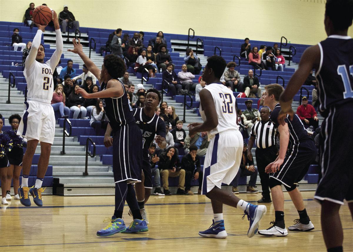 High School Boys Basketball Relentless King George Handles
