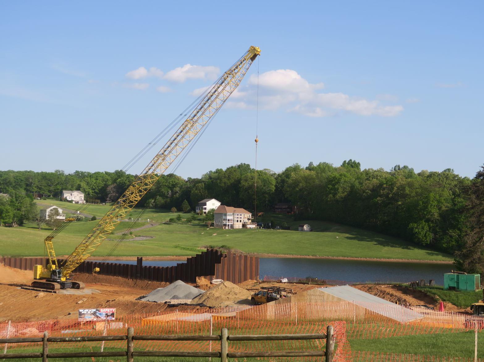 Last Year S Rain Drives Culpeper Dam Project Costs Up By 500k Local News Fredericksburg Com