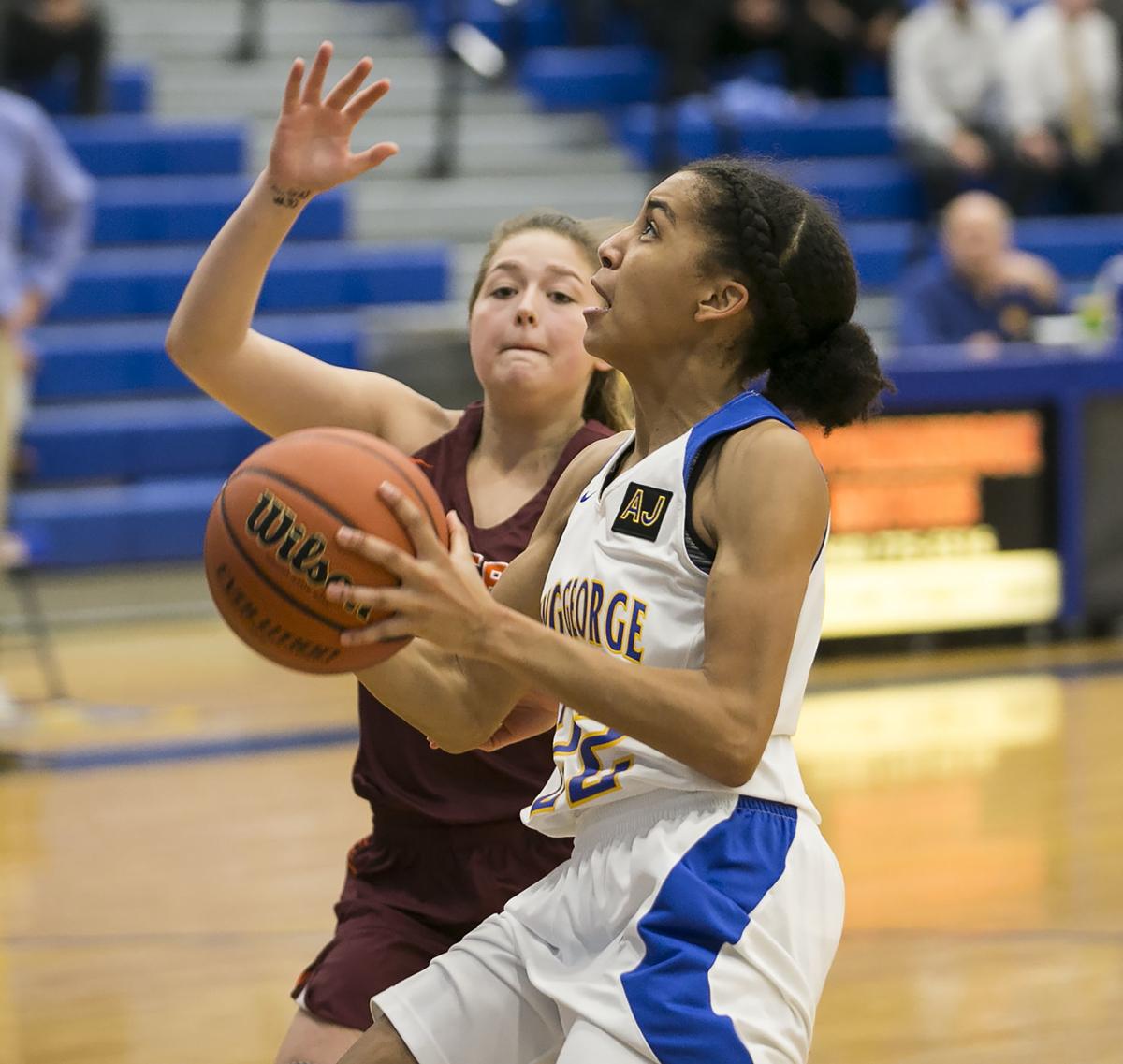 Girls Basketball King George Withstand S Sharp S 35 Points Tops
