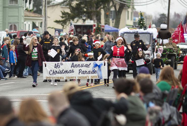 Christmas parades roll through the Fredericksburg area