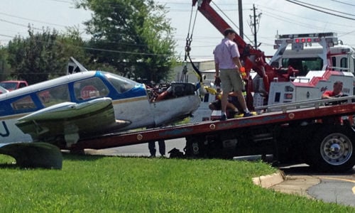 Plane lands in Wawa parking lot near Shannon Airport