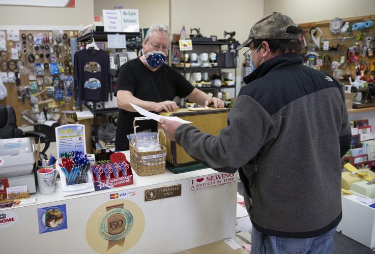 "Hometown Hero" is making sewing machine repairs so others can make masks