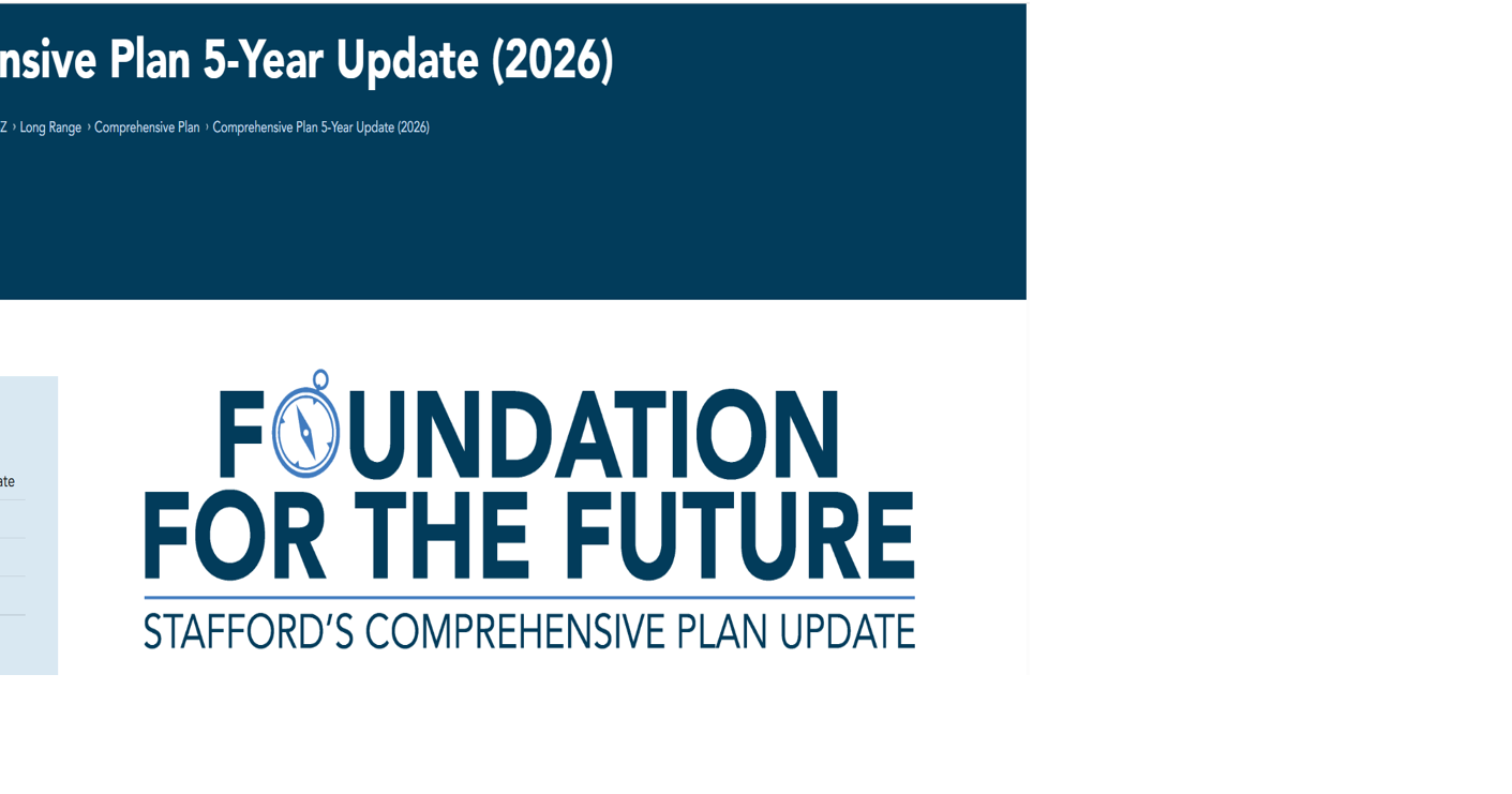 Stafford County seeks input on comprehensive plan update