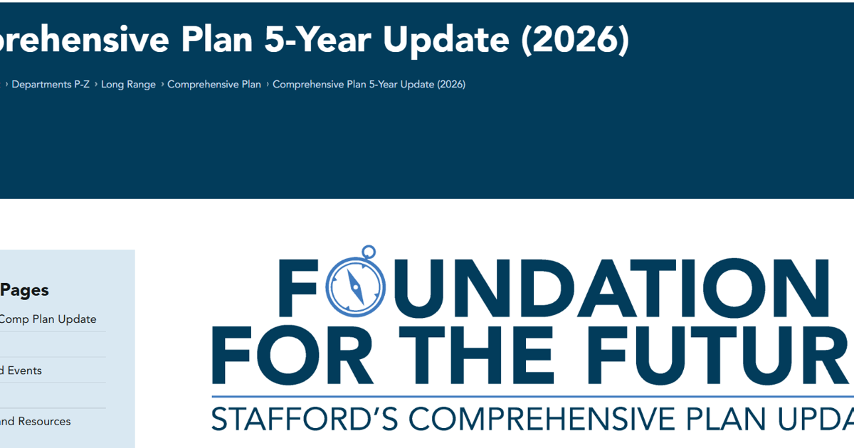 Stafford County seeks input on comprehensive plan update