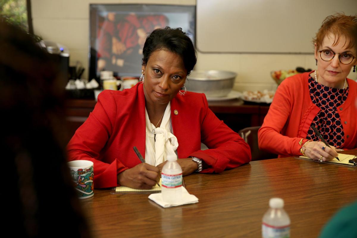 Virginia's Secretary of Education visits Hugh Mercer Elementary