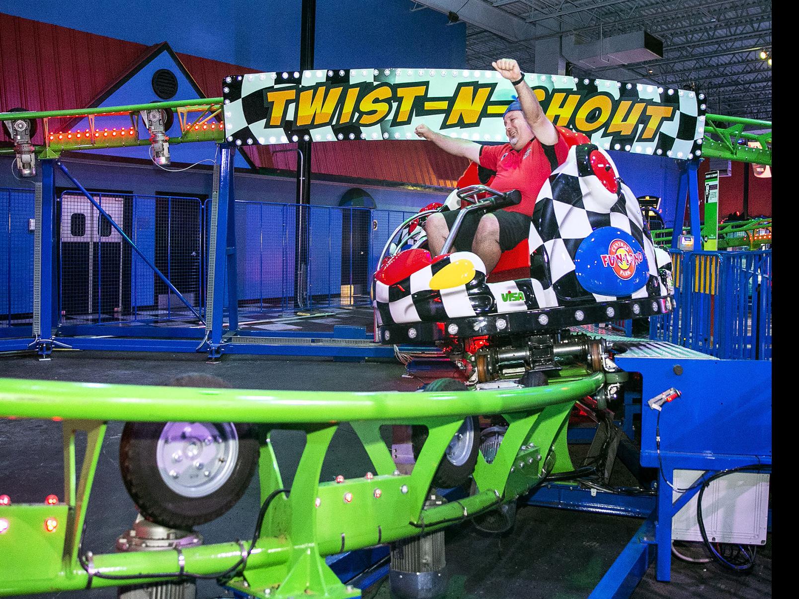 Manager of Fredericksburg Fun Land rides roller coaster 150 ...