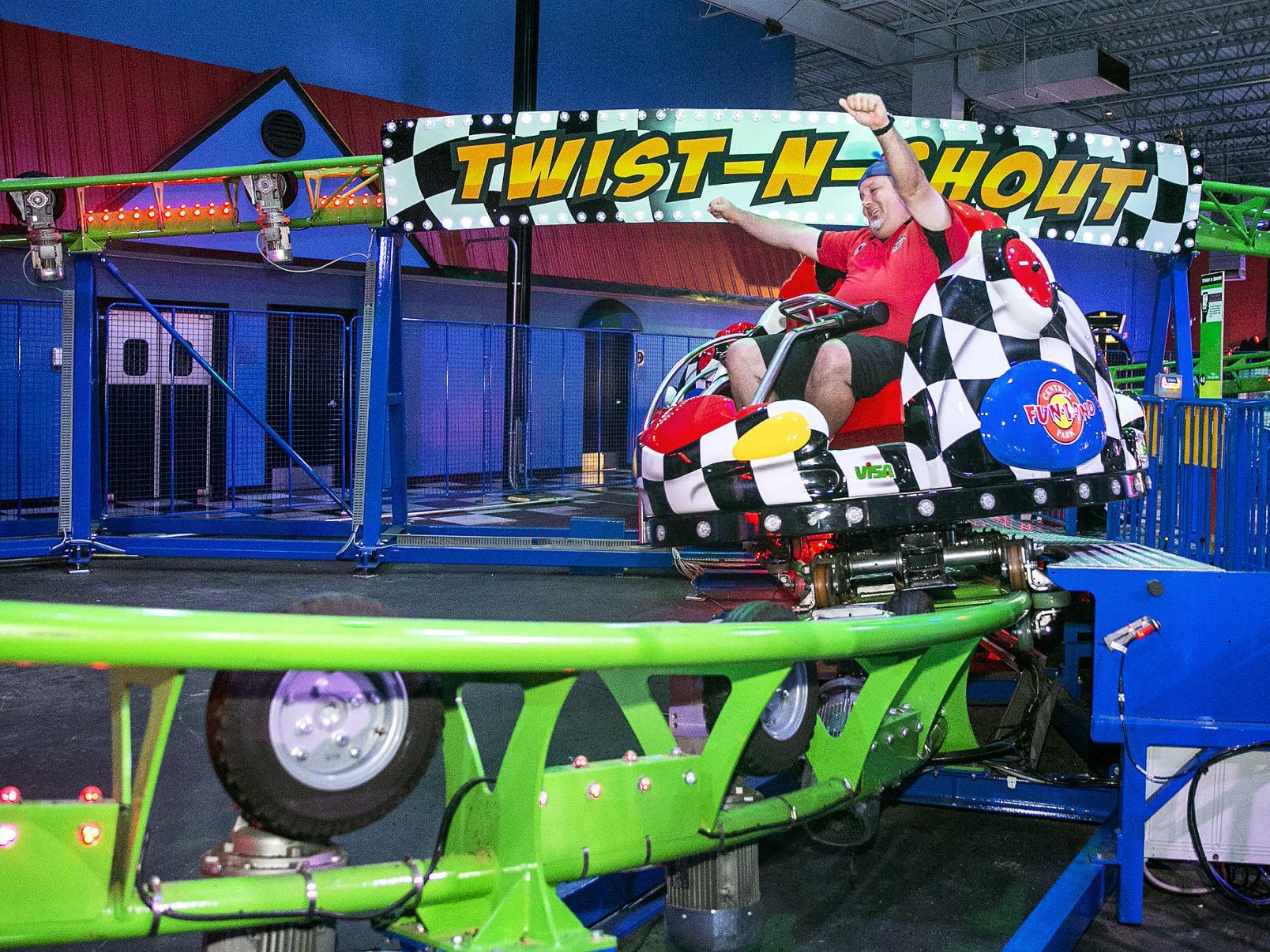 Manager of Fredericksburg Fun Land rides roller coaster 150 ...