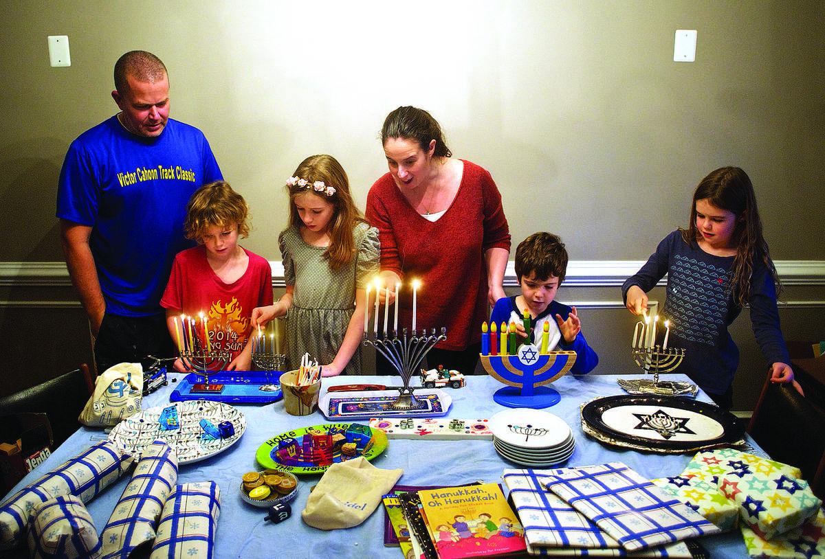 Latkes Menorahs And Celebrating With Family During Hanukkah Religion Fredericksburg Com