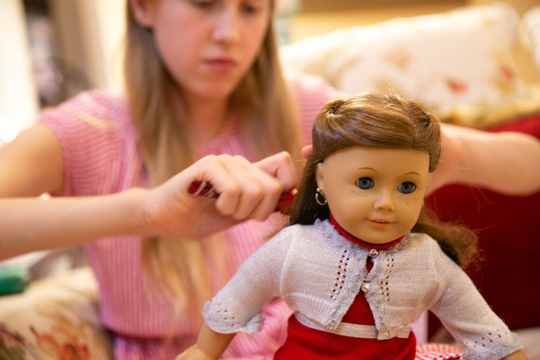 american girl doll arm repair