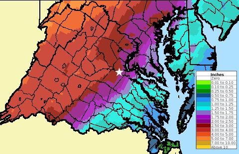 FREDERICKSBURG AREA WEATHER: How Ida will affect local weather