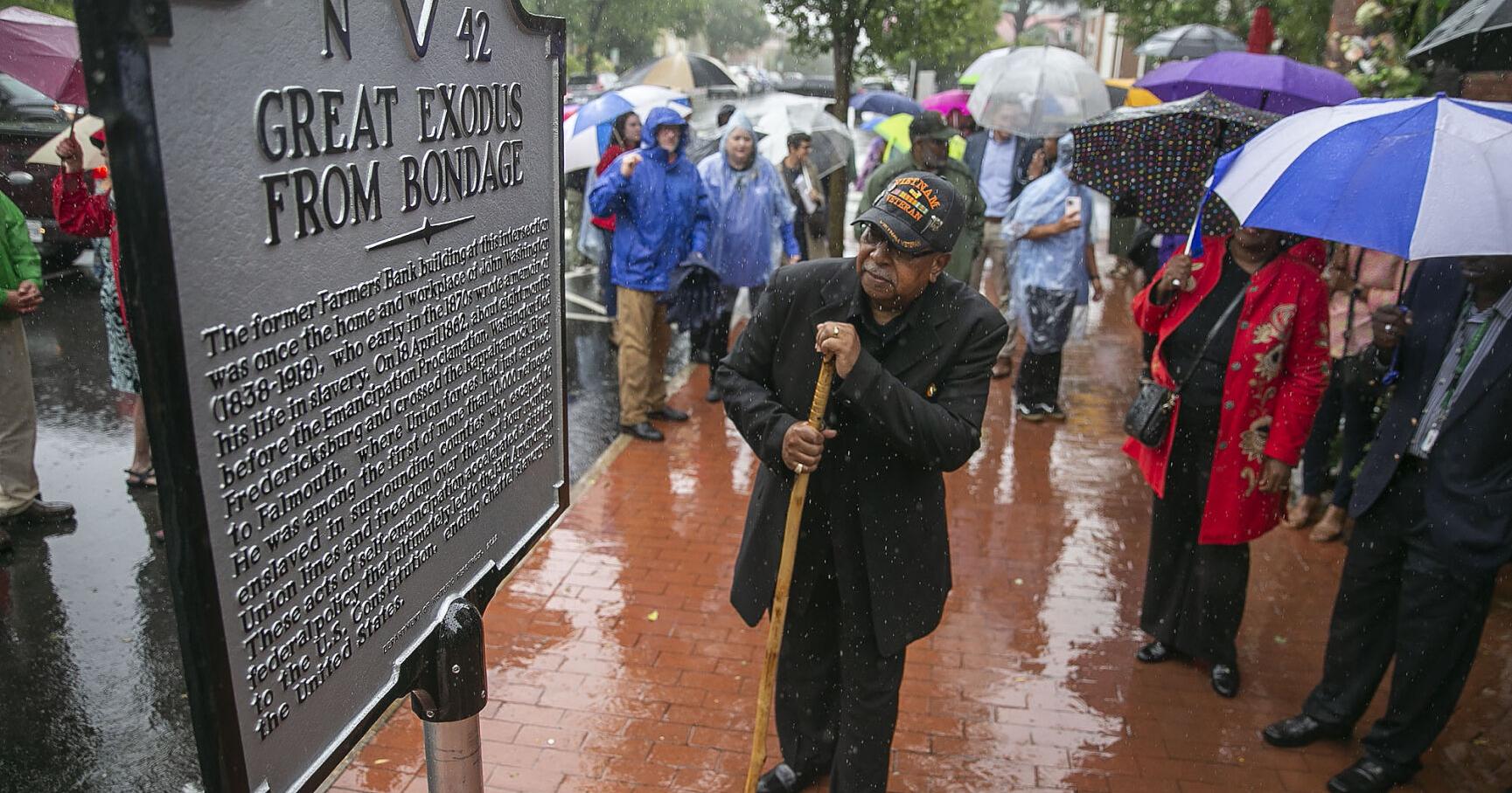 Fredericksburg unveils historic marker to John Washington - Vimarsana News