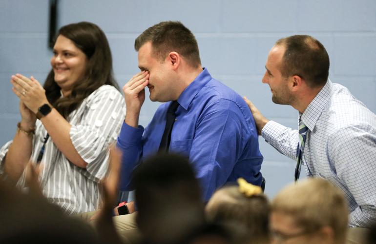 Virginia governor surprises Stafford teacher