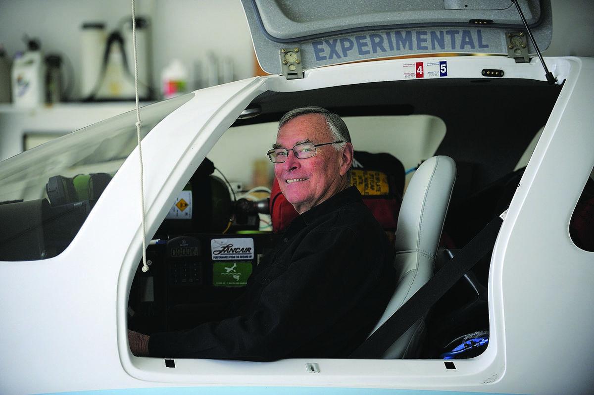 Stafford pilot Bill Harrelson flies around the world in small plane