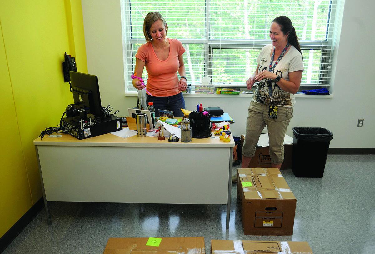 Teachers take first steps inside new Stafford High School Stafford