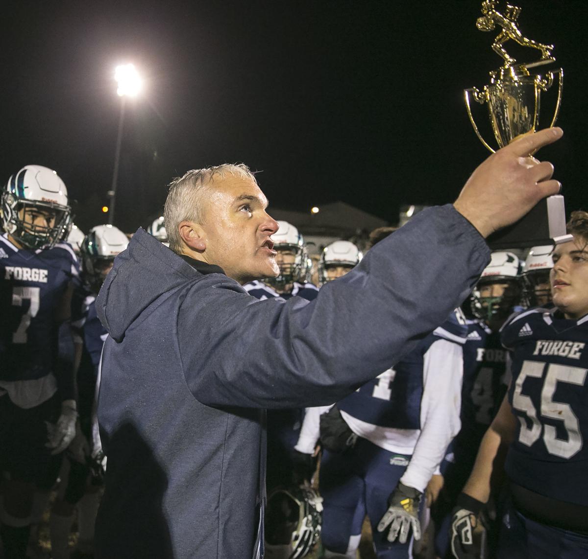 High School Football Run Game Carries Colonial Forge By