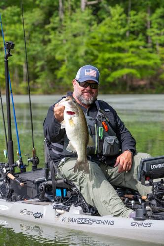 Stafford lands bass tournament, mentions on TV show