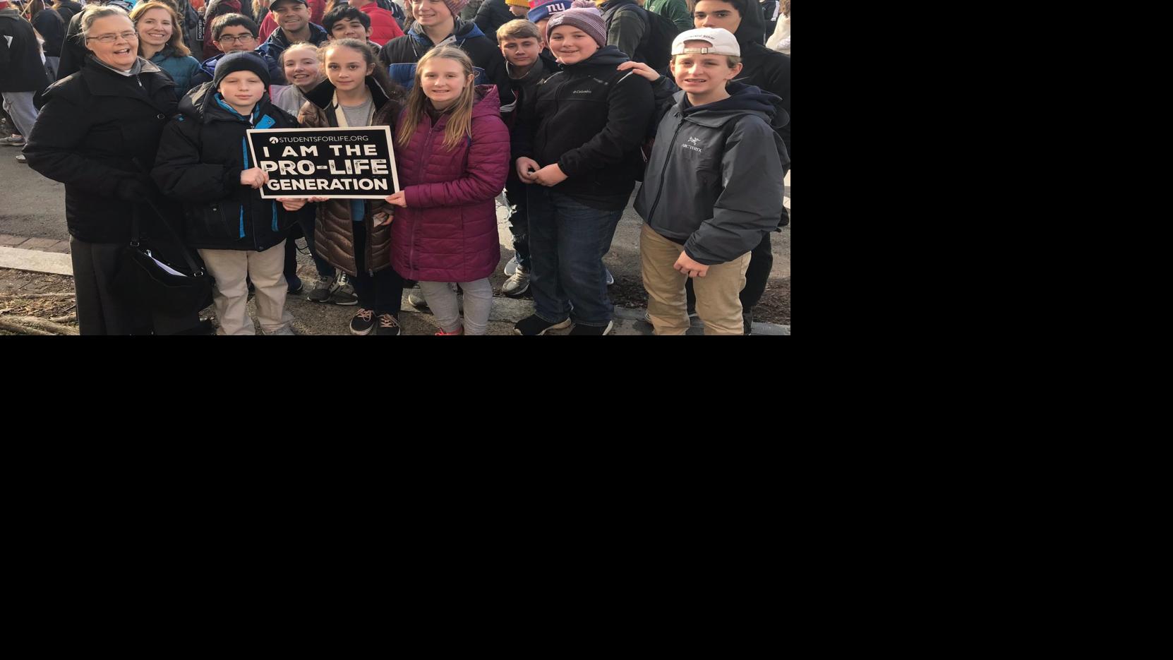 MOVEMENT Holy Cross Academy Students Join Annual March For Life 
