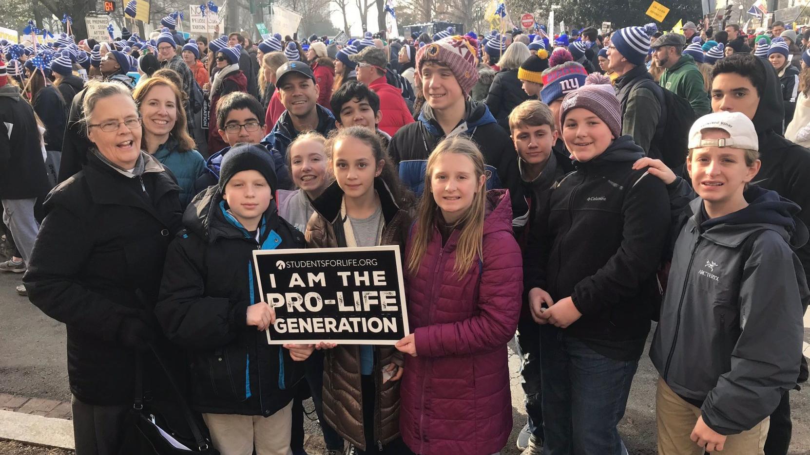 MOVEMENT Holy Cross Academy Students Join Annual March For Life MOVEMENT Holy Cross Academy Students Join Annual March For Life