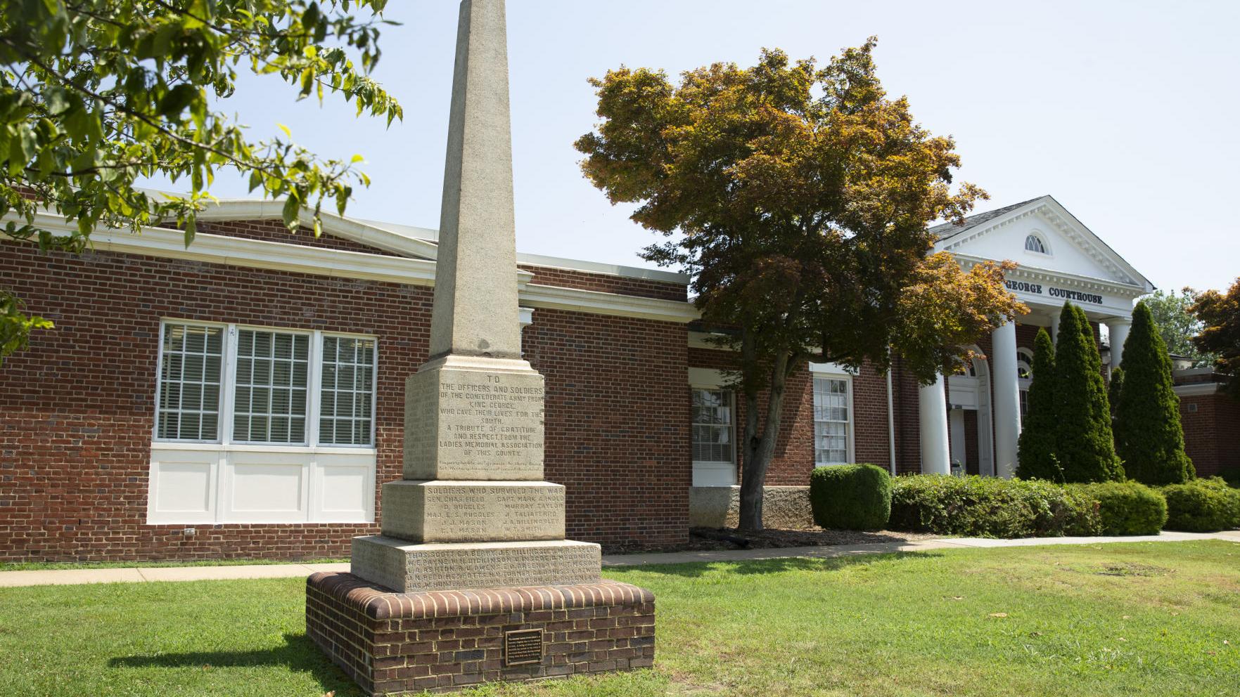 Residents again ask King George to move Confederate monument - Vimarsana News